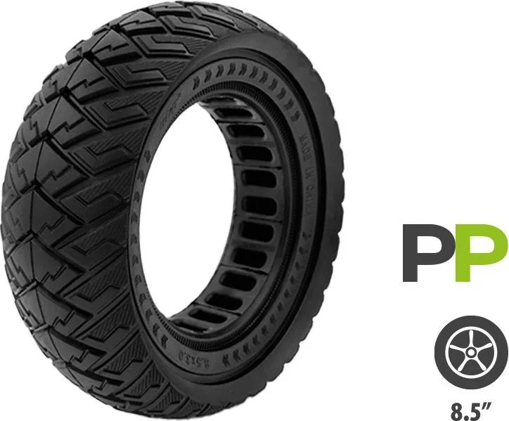 Solid Tire 8.5x3 Vsett 8 (Front) Vsett 9 (Front & Rear) Kukirin G2 Pro 2023