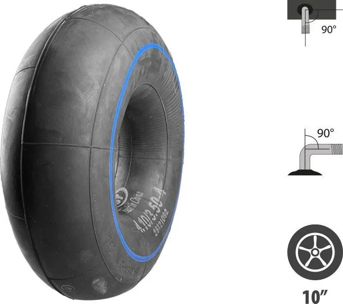 Inner tube 4.10/3.50-4 90x90° valve