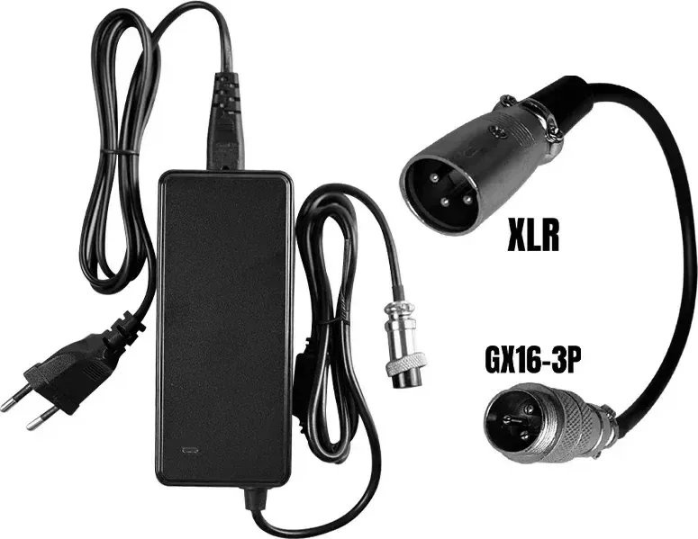 PACK 36V ➡️ 42V / 2A Charger (XLR connector)