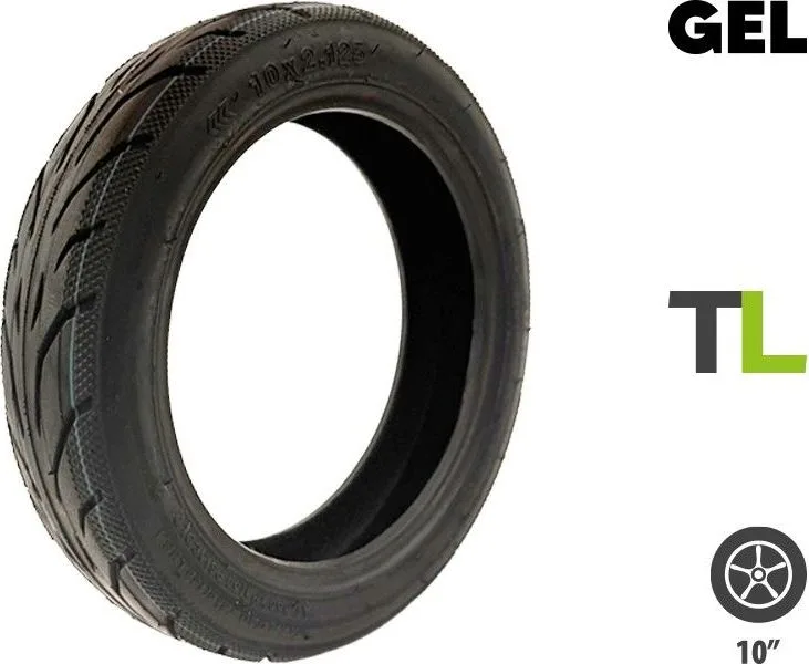 10x2.125-6.5 tubeless flat-proof tire Ninebot F Xiaomi Mi4