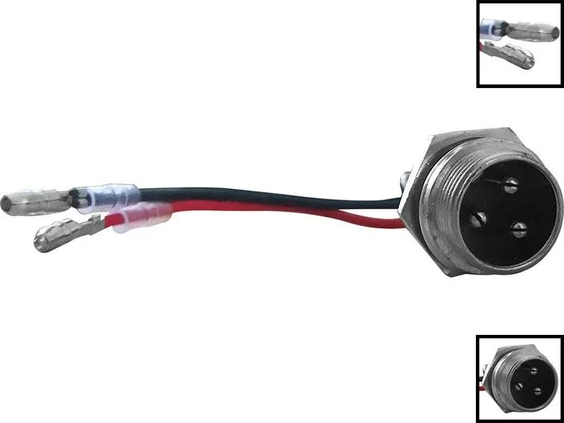 GX16-3P load port round connector cables