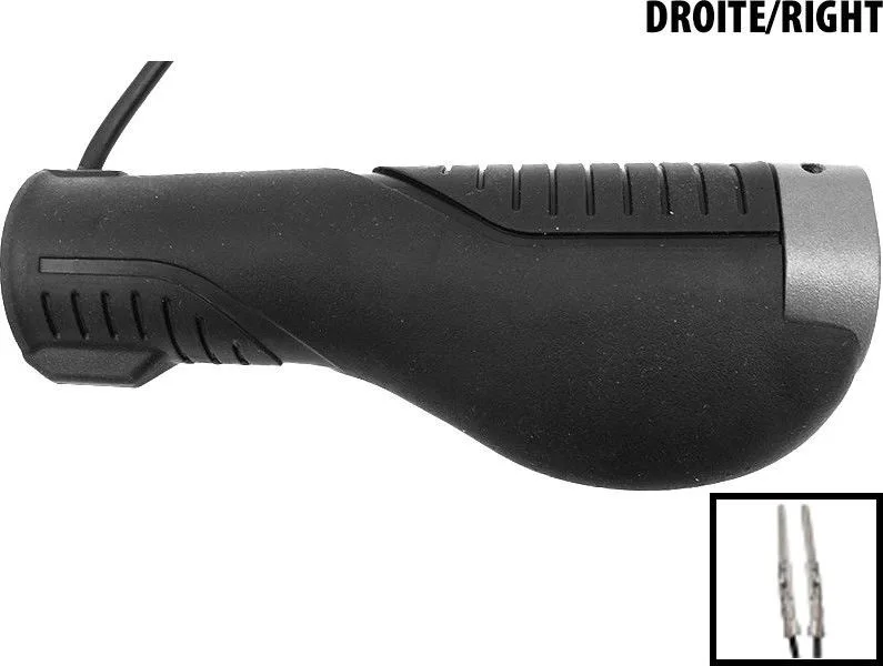 Vsett 8 handlebar grip right