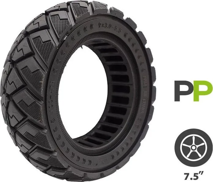 9x3.0-5.5 Kukirin G2 Pro 2024 solid tyre