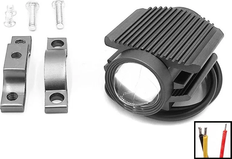 Grey LED headlight