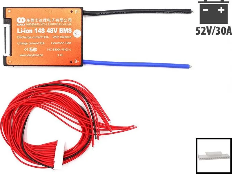 BMS Daly 52V 14S 30A
