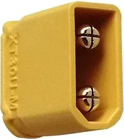 XT30 Male Solder Connectors - 10 pcs