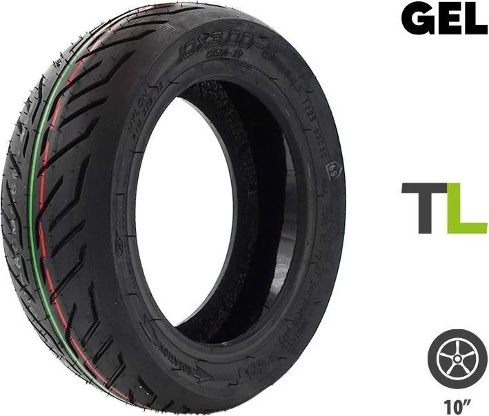 Tire 10x3.00-6 CST tubeless puncture-proof gel Dualtron Victor/Nami Klima