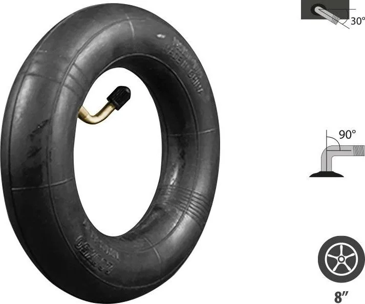 Inner tube 200x50 rim 94 mm valve 30x90°