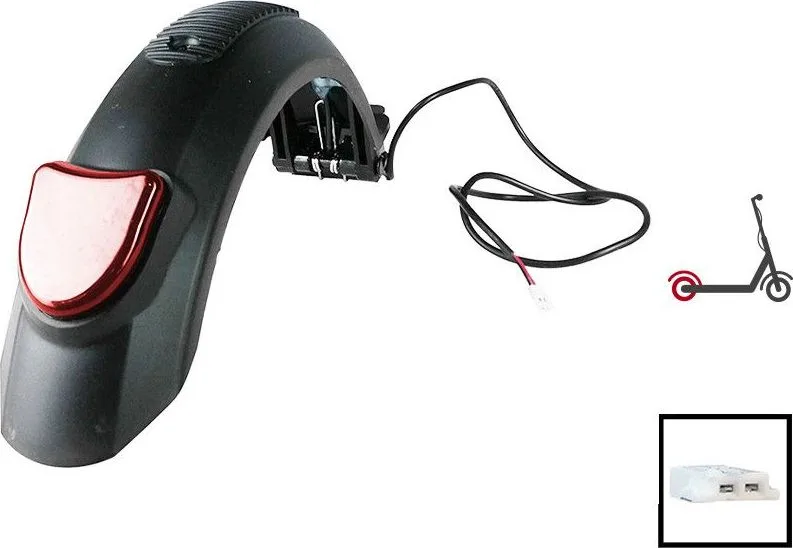 Rear mudguard and LED for Kugoo S1 Kirin