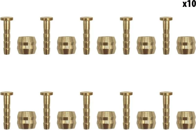 NUTT hydraulic brake pins and needles (x10 sets)