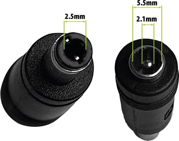 Charger adapter tip DC 5.5 2.1➡️2.5