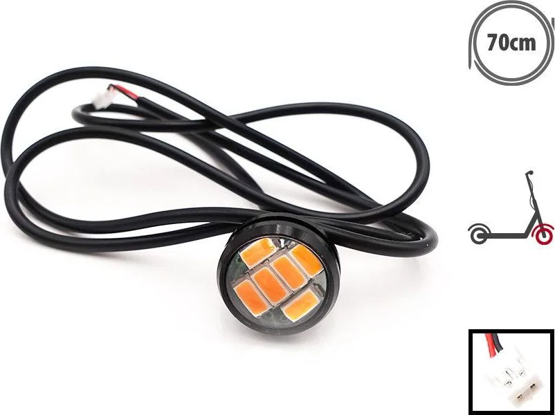 Dualtron Aminia front indicator LED