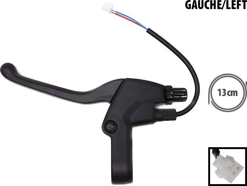 Left brake lever (B) Kukirin G3