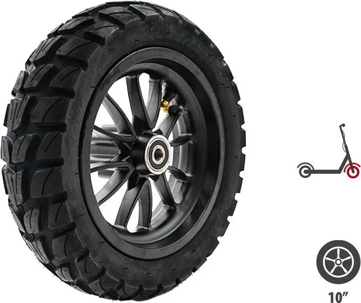 Front wheel with Kukirin M4 Max rim