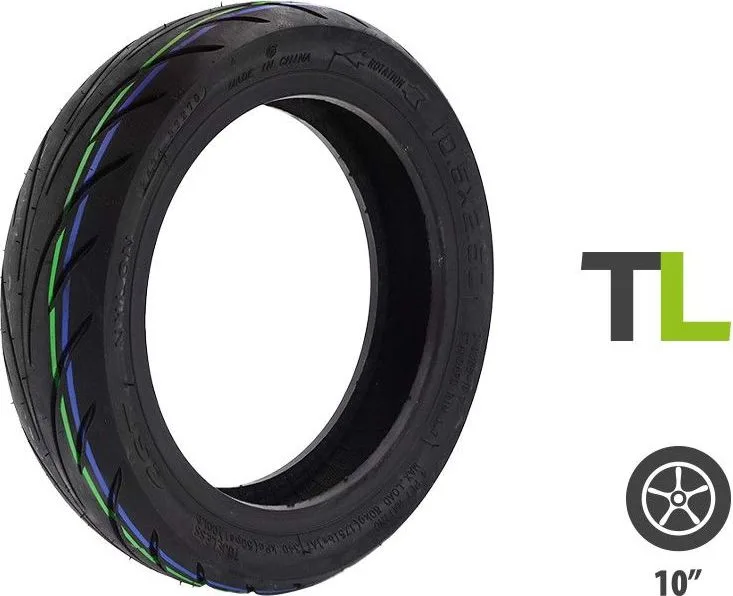 Tire 10x2.50-7 tubeless Niu Kqi 300