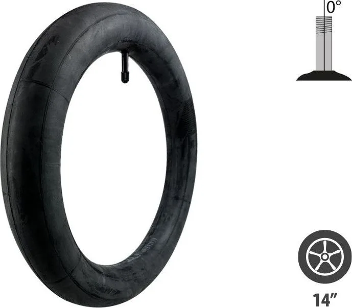 Inner tube 14x2.50 with straight valve