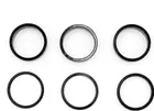 Handlebar riser rings red/gold/blue/black x6 pcs