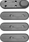 Set of 4 Xiaomi M365 & M365 Pro wheel screw covers - black color