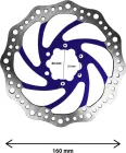 R6 160mm brake disc bolt circle 44mm (3 colors)