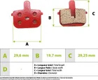 Semi-metallic brake pads for Kugoo Gbooster 11E
