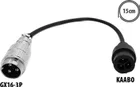 GX16 3P to Kaabo adapter