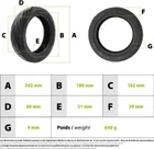 60/70-6.5 tubeless reinforced tire Ninebot G30 max
