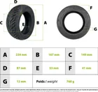 10x3.00-6 CST Tubeless Tire for Dualtron Victor & Nami Klima