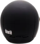 Matte black JET helmet (size S to XL)