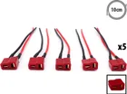 T socket female X5 pcs