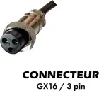 36V ➡️ 42V / 2A Charger (GX16-3p connector)