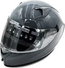 Gray full face helmet (size S to XL)