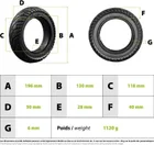Solid tire 200x50 Mini 4 Pro (Ar) / Etwow (Av)