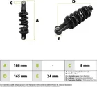 Z10X rear shock absorber