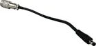 GX16-3P male to DC 5.5 2.5mm female adapter