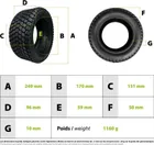 Tire 100/55-6 tubetype Teverun Fighter 10
