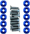 Deck washers 19 mm, pack of 10 with M6 bolts — 8 colours