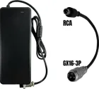 PACK 48V ➡️ 54.6V / 2A Charger (RCA connector)