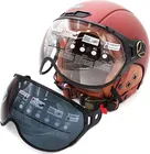 Matte burgundy JET helmet (size S to XL)