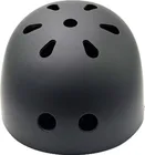 Black bike/scooter helmet with LED