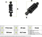 Ninebot Segway ZT3 Pro rear shock absorber