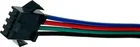 JST plug socket cable 4 pin female x5pcs