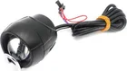 Black LED light and front horn