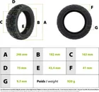 10x2.75-6.5 Run Flat Urbanglide E-cross Tire