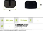 Eroad semi-metallic brake pads