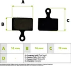 Shimano XTR M9100 Semi-Metallic Brake Pads