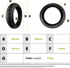 Tire 20x4 1/4 tubetype road