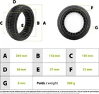 Solid Tire 8.5x2.5-6.1 Dualtron Mini Pop Togo Soft Tire