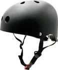 Black bike/scooter helmet with LED