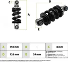 Front shock absorber (B) Kukirin G2