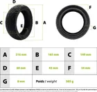 9x2.50-6 tubeless tire Nami Stellar